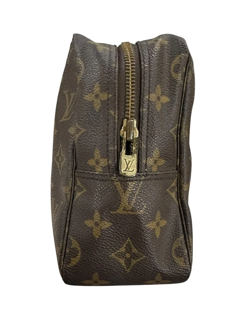 Louis Vuitton Monogram Leather Vintage Toiletry 28 Trousse Clutch Cosmetic Bag